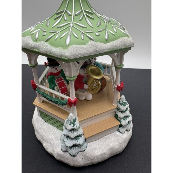Hallmark 2020 Snowman Band Magic Sound Move Keepsake Ornament Club Exclusive New - Picture 1 of 7